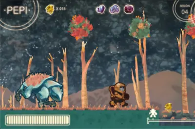 Pepi juego mockup